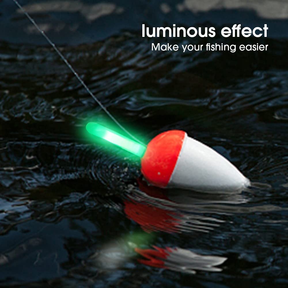 WellieSTR glow sticks packaging highlighting bulk kit for anglers.
