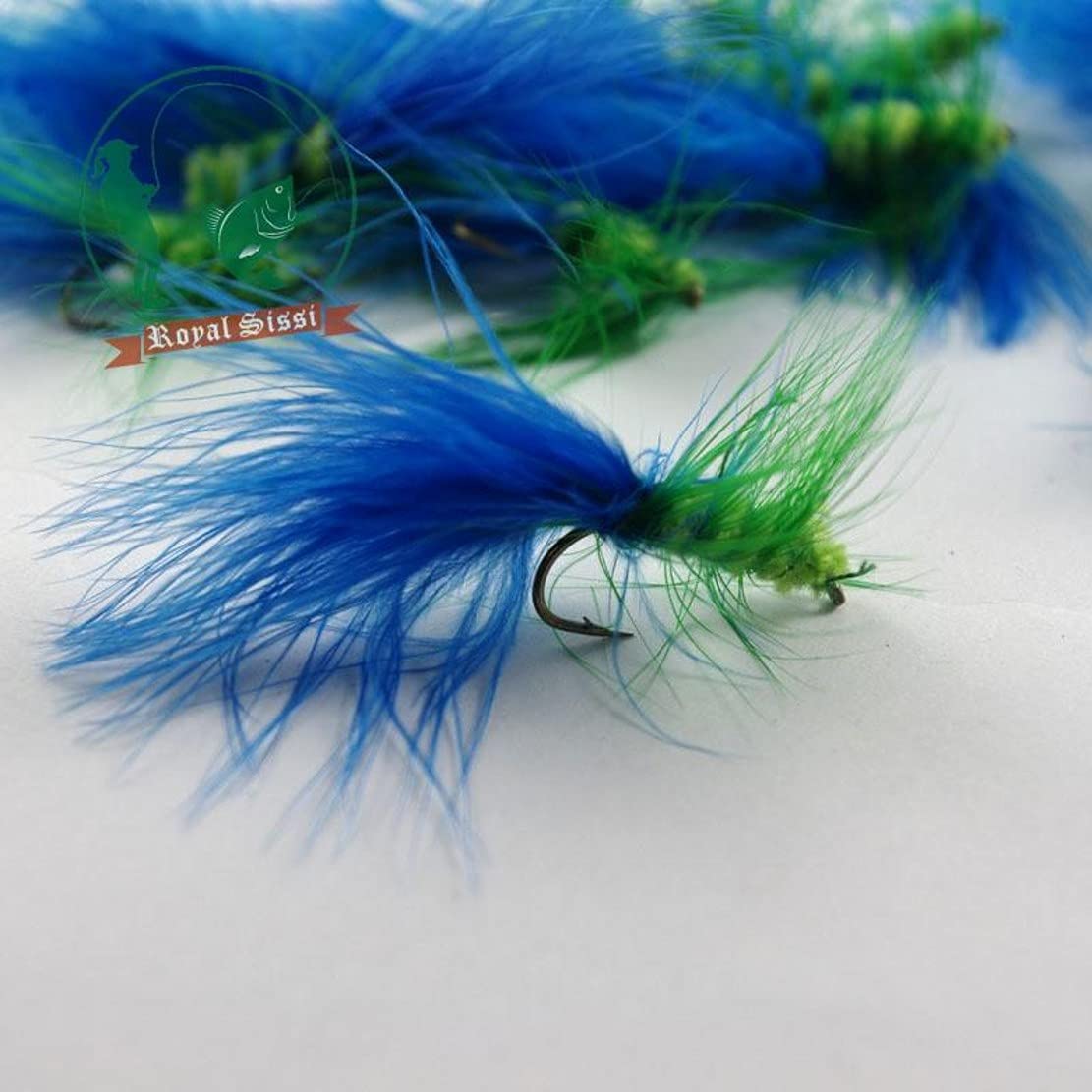 WellieSTR irregular-length marabou fibers, 6–12 cm, for varied hook sizes