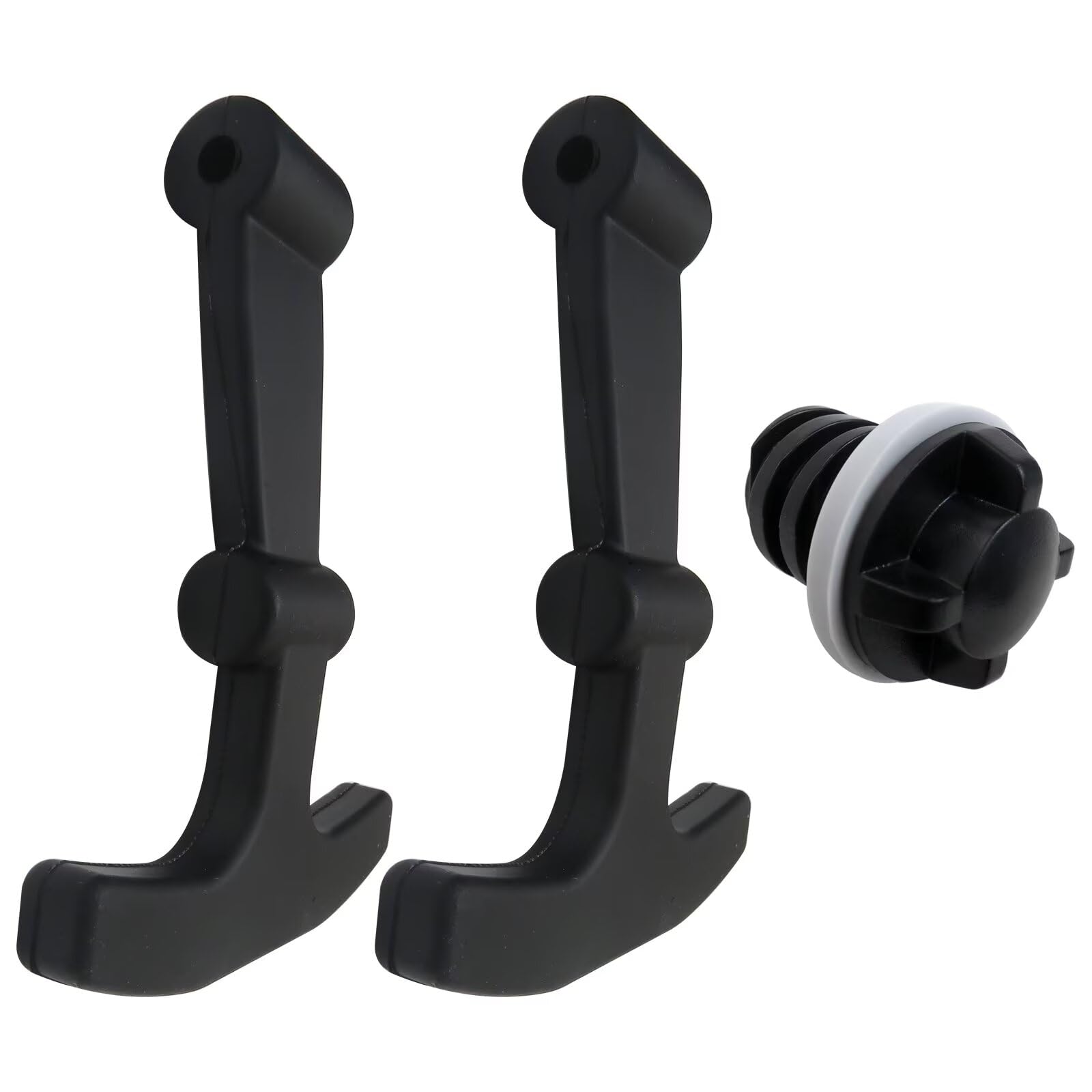 WELURE package with two latches and one drain plug.