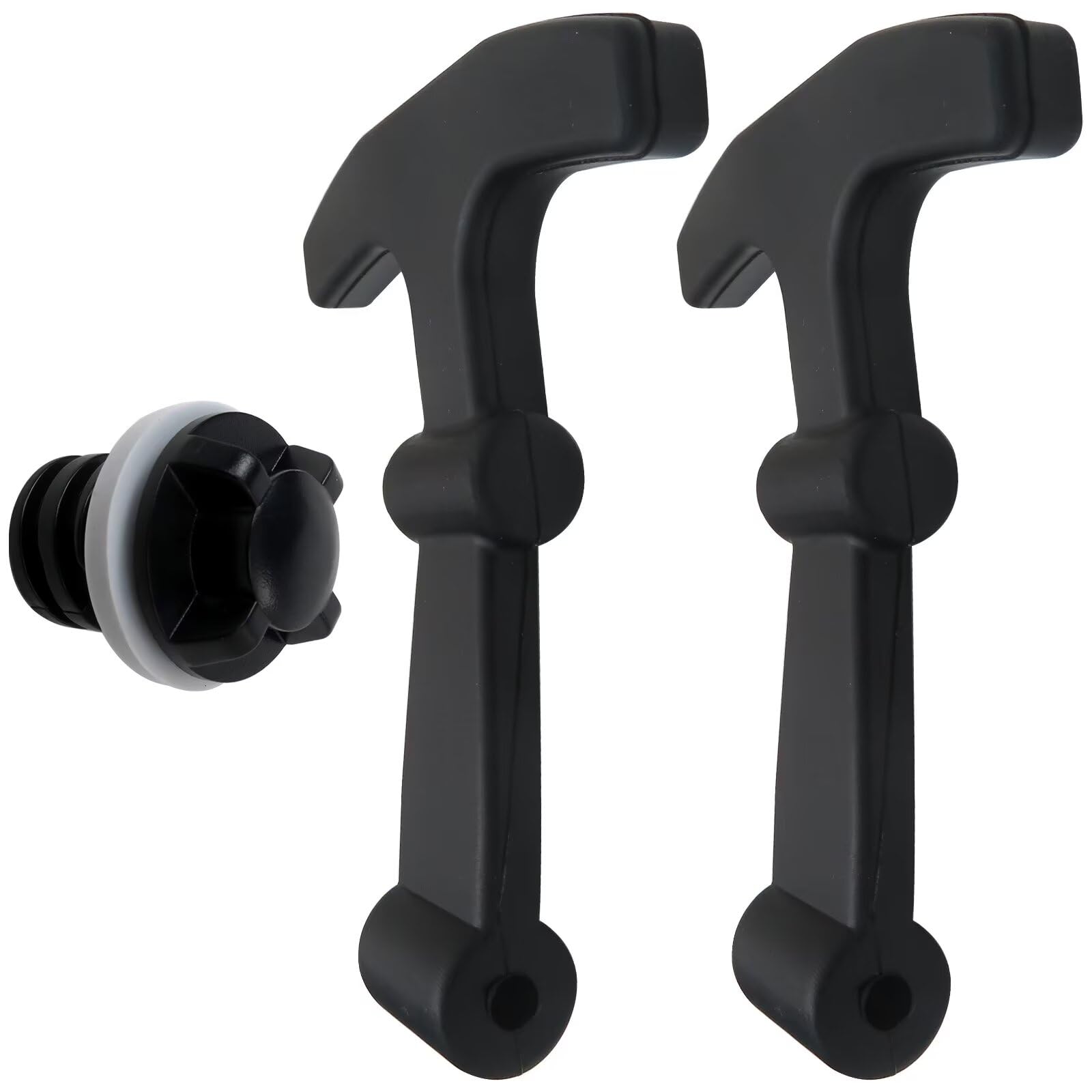WELURE odorless silicone straps with ABS plug for durability.