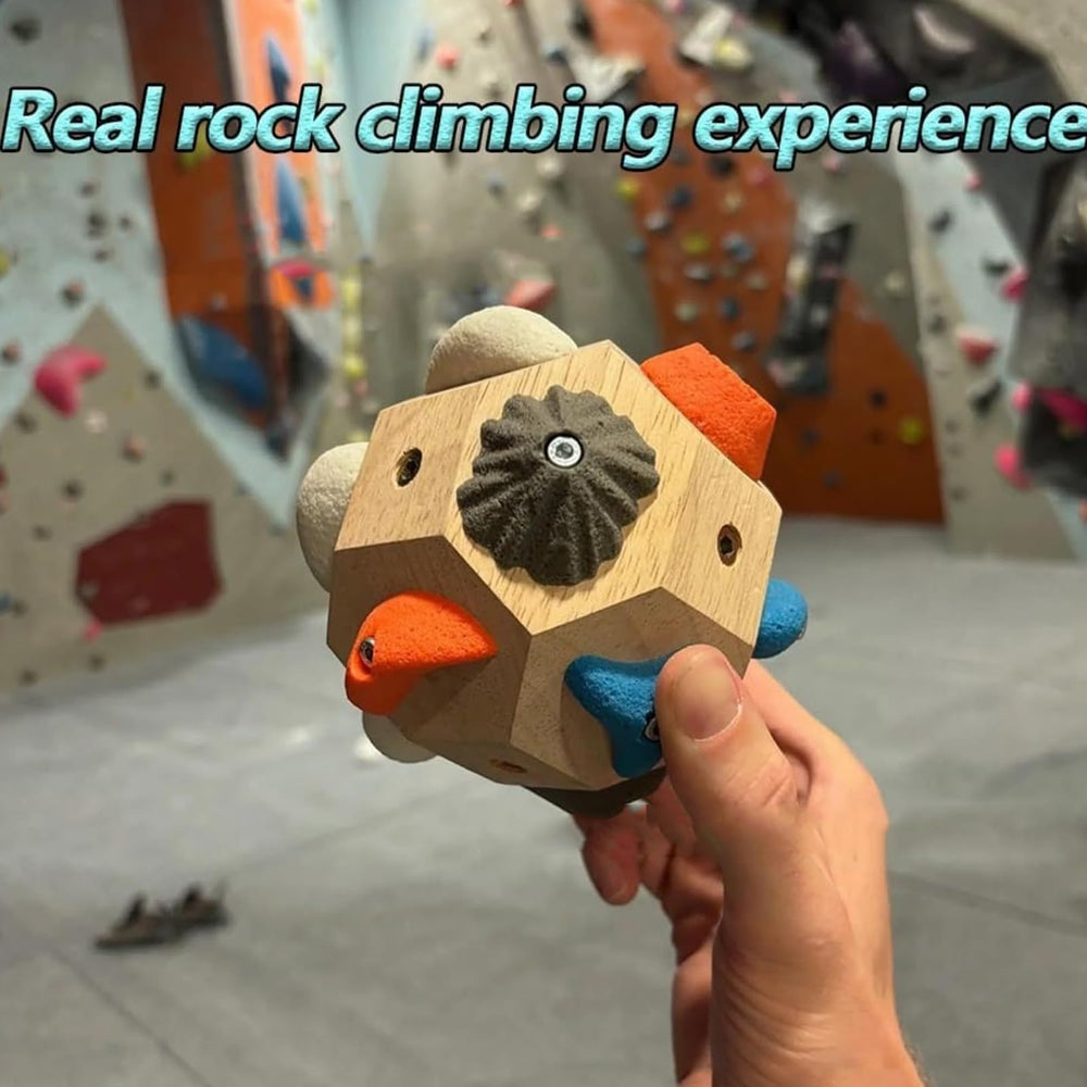 WEMONAKAIK includes 12 colorful fulcrum points for varied grip challenges.