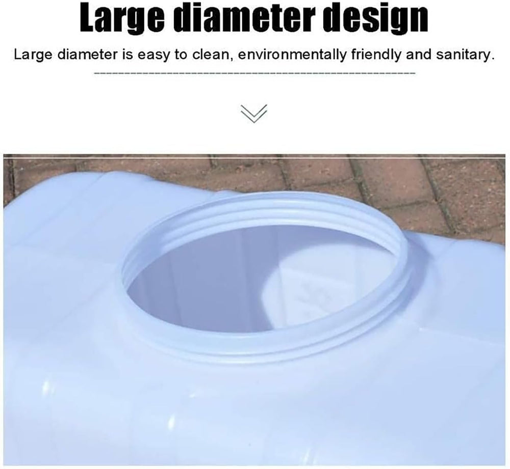 Wendyan portable HDPE water storage cube with handle for outdoor use.