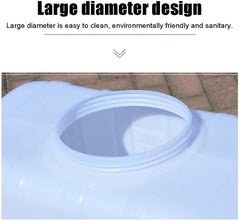 Wendyan portable HDPE water storage cube with handle for outdoor use.