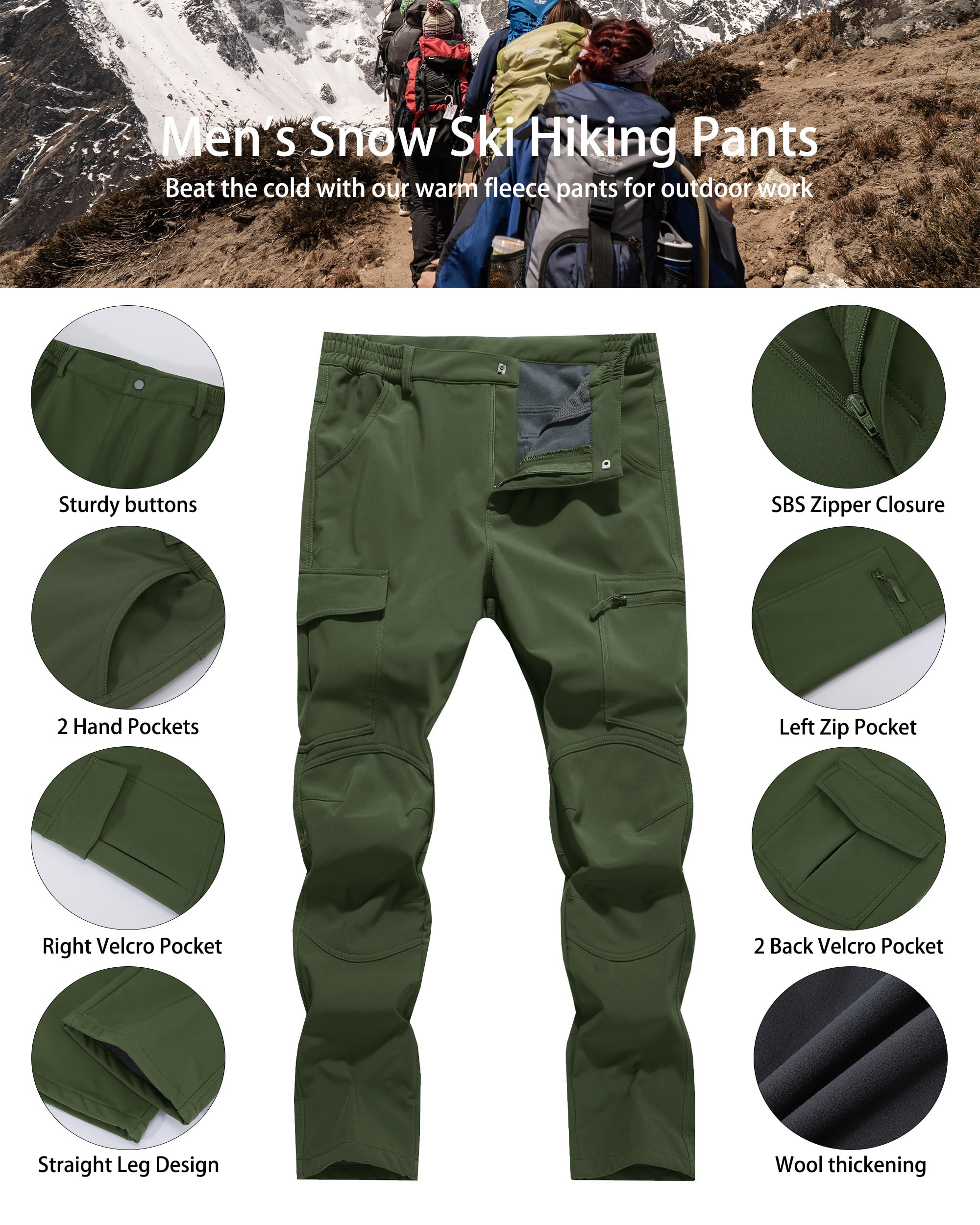 WENRONSTA elastic waistband offers flexible, comfortable fit