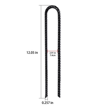 Wensilon ground anchors with antirust coating resist corrosion and weathering.