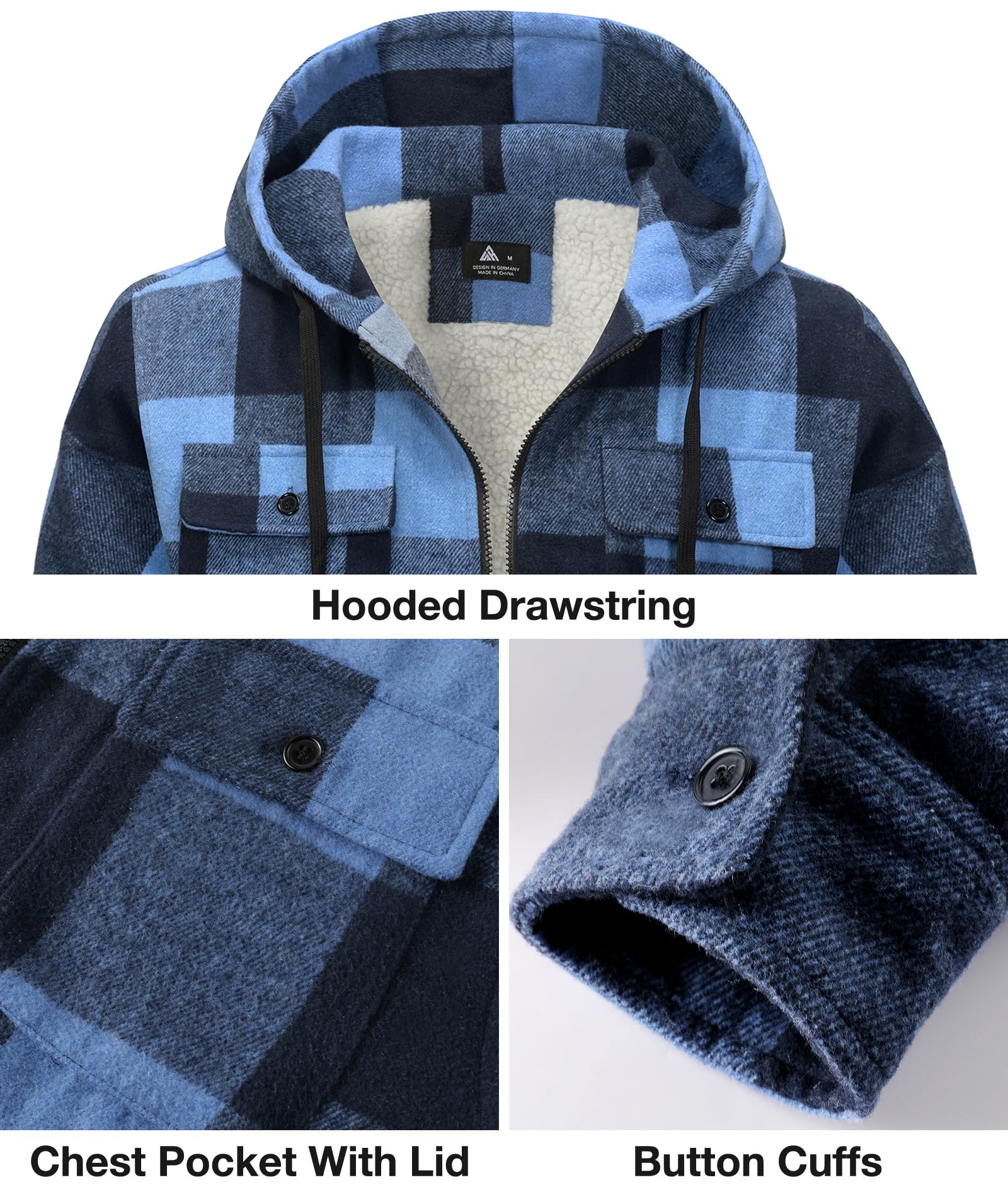 Wentttuo hoodie with two side pockets for phone and keys