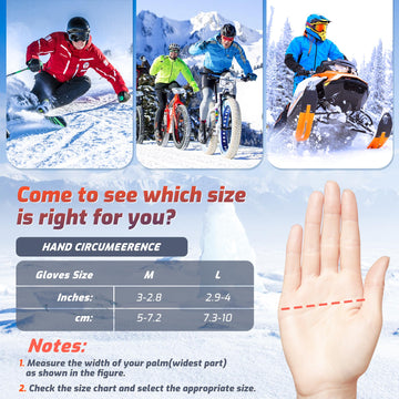 Wenyueyan heated gloves have non-slip palm pads for secure grip on devices.