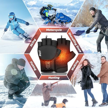 Wenyueyan heated gloves gift-ready packaging ideal for winter gifting
