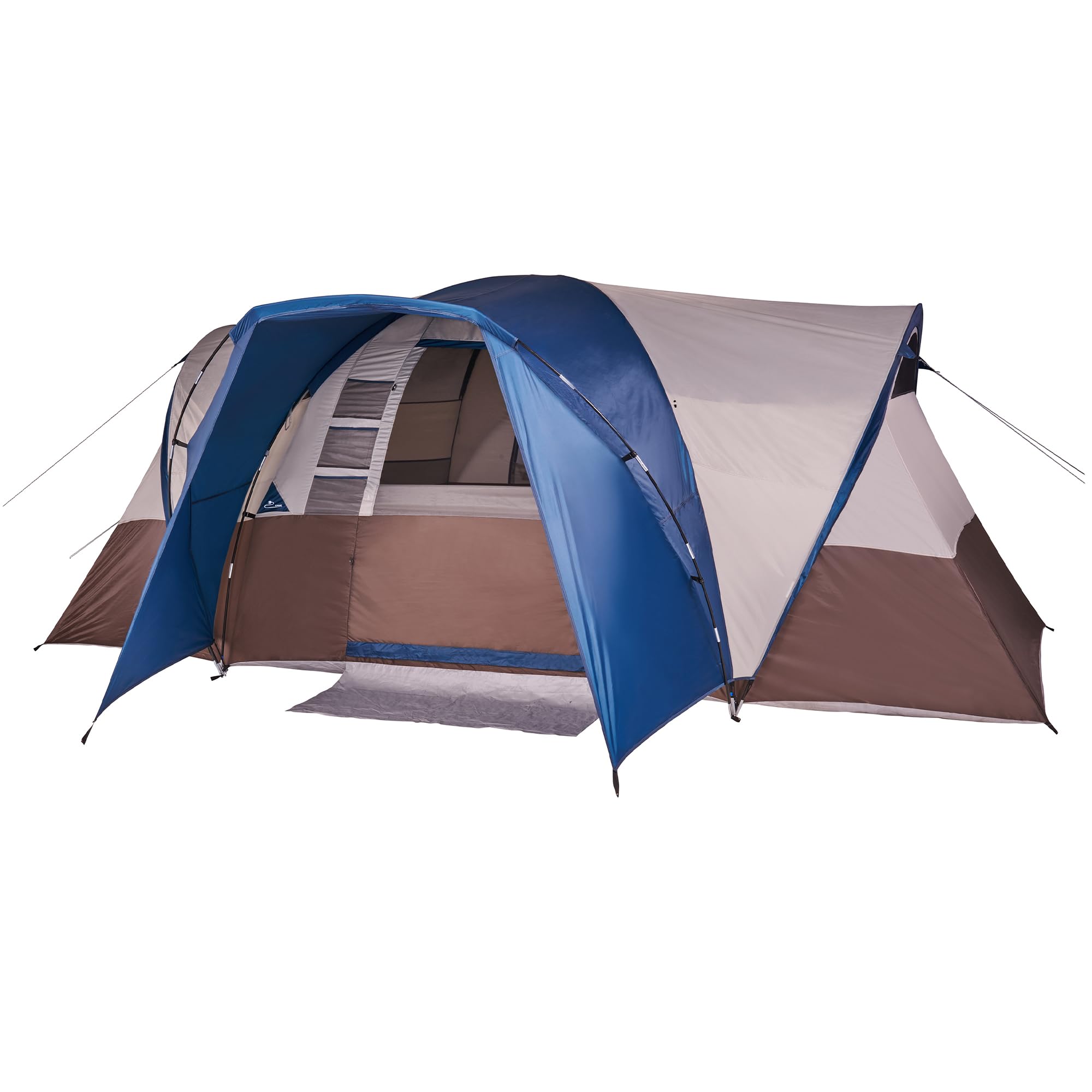 Wenzel Aspen Hills 8P exterior showing spacious shelter for family camping gear