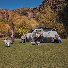 Wenzel Aspen Hills 8P four windows enabling cross ventilation and visibility