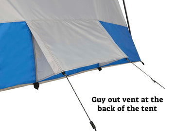Wenzel Klondike blue detailed seams point out double stitched seams for durability