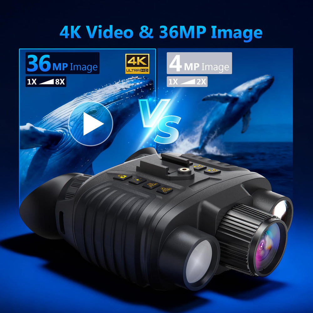 Weochi 4K night vision video demo captures sharp footage in low light