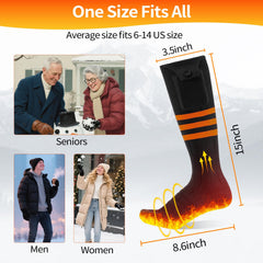 Wequsky heated-socks machine-washable design after battery removal for easy care.