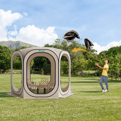 Werph Screen Tent carry bag demonstrates easy transport and storage after adventures