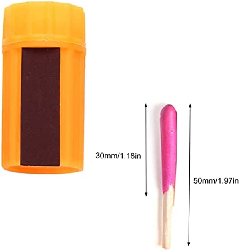 Weshaso outdoor fire starter with striker enables quick ignition on hikes.