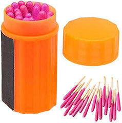 Weshaso waterproof match head providing ignition after water exposure.