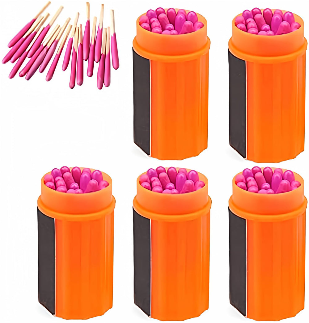Weshaso waterproof matches in a durable case, ready for rugged outdoor use.
