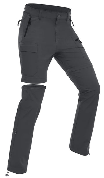 Wespornow women's hiking pants grey front view shows lightweight quick-dry fabric for active days
