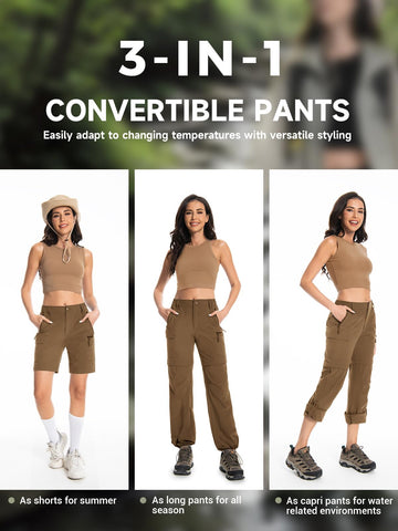 Wespornow pants in quick-dry fabric ideal for damp morning treks.