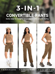 Wespornow pants in quick-dry fabric ideal for damp morning treks.