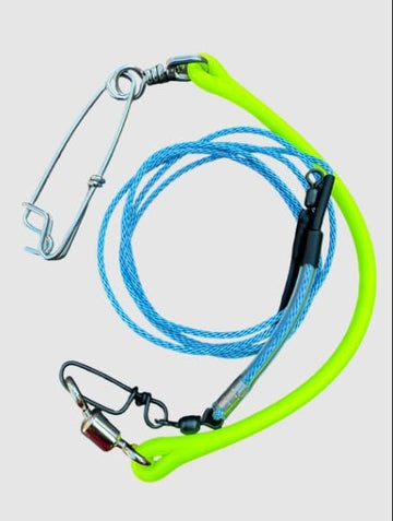 West Coast Fishing Tackle Hi Vis Downrig Snubber Combo 6751-60 secures lines for deep-water rigs