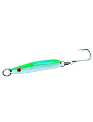 West Coast Fishing Tackle Little PHAT-E 3.5 Irish Cream spoon glows for deep-water fishing