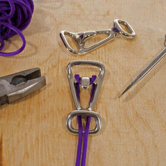 West Coast Paracord 3-1/2 inch rope adjusters 20-pack display highlighting ready-to-use versatility.