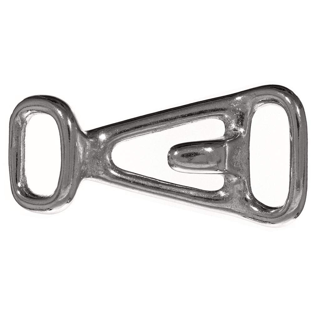 West Coast Paracord 3-1/2 inch rope adjusters close-up shows nickel finish for durable tension control.