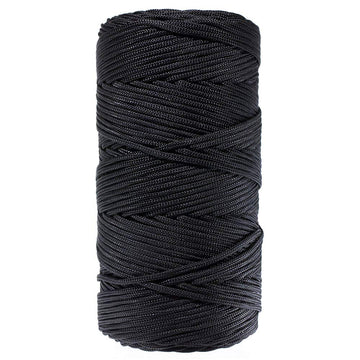 West Coast Paracord tarred black decoy line for reliable outdoor rigging and decoy setup