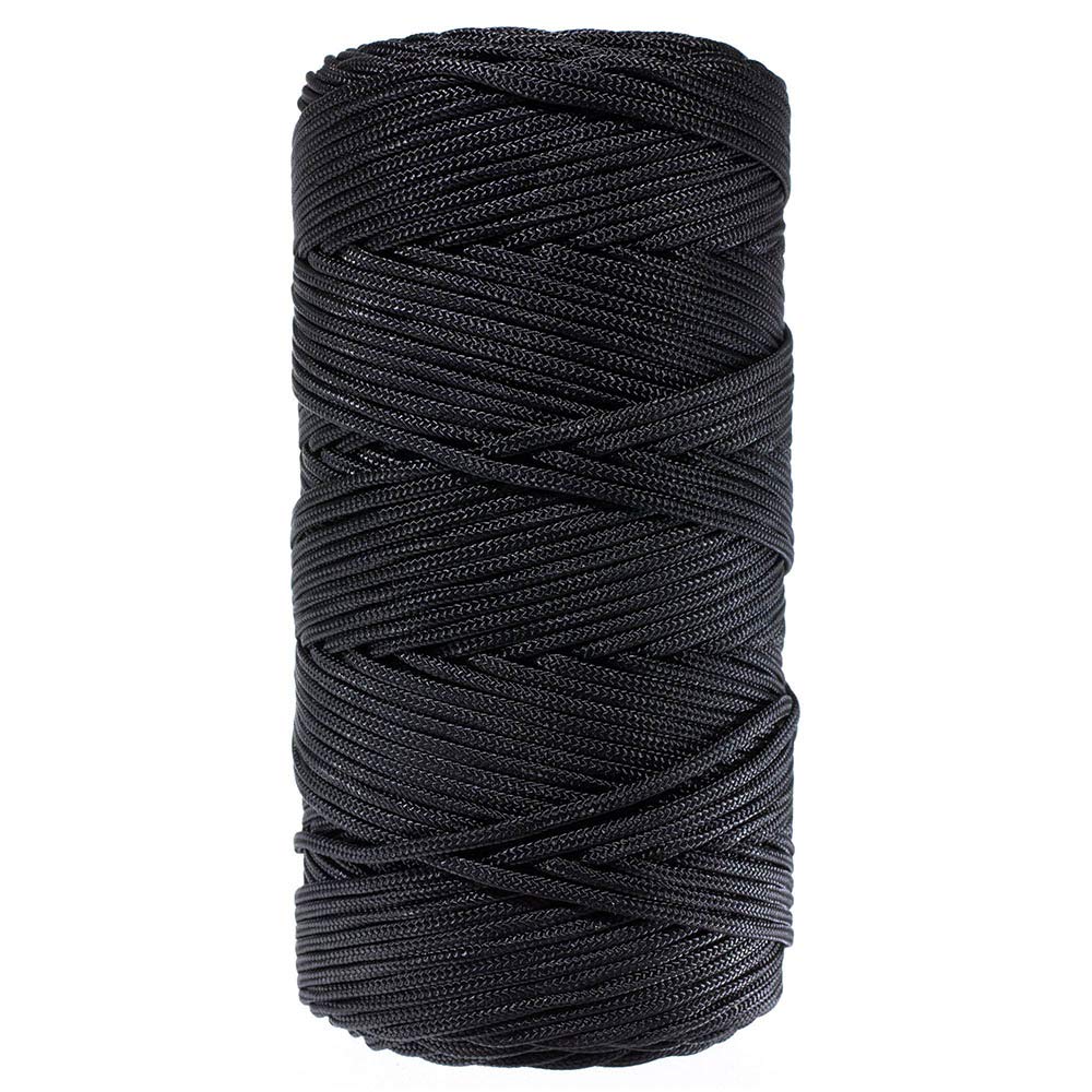 West Coast Paracord tarred black decoy line for reliable outdoor rigging and decoy setup