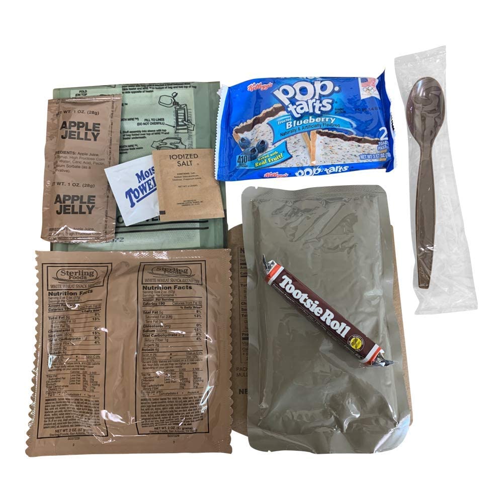 Western Frontier MRE beverage powders and desserts add flavor variety outdoors.