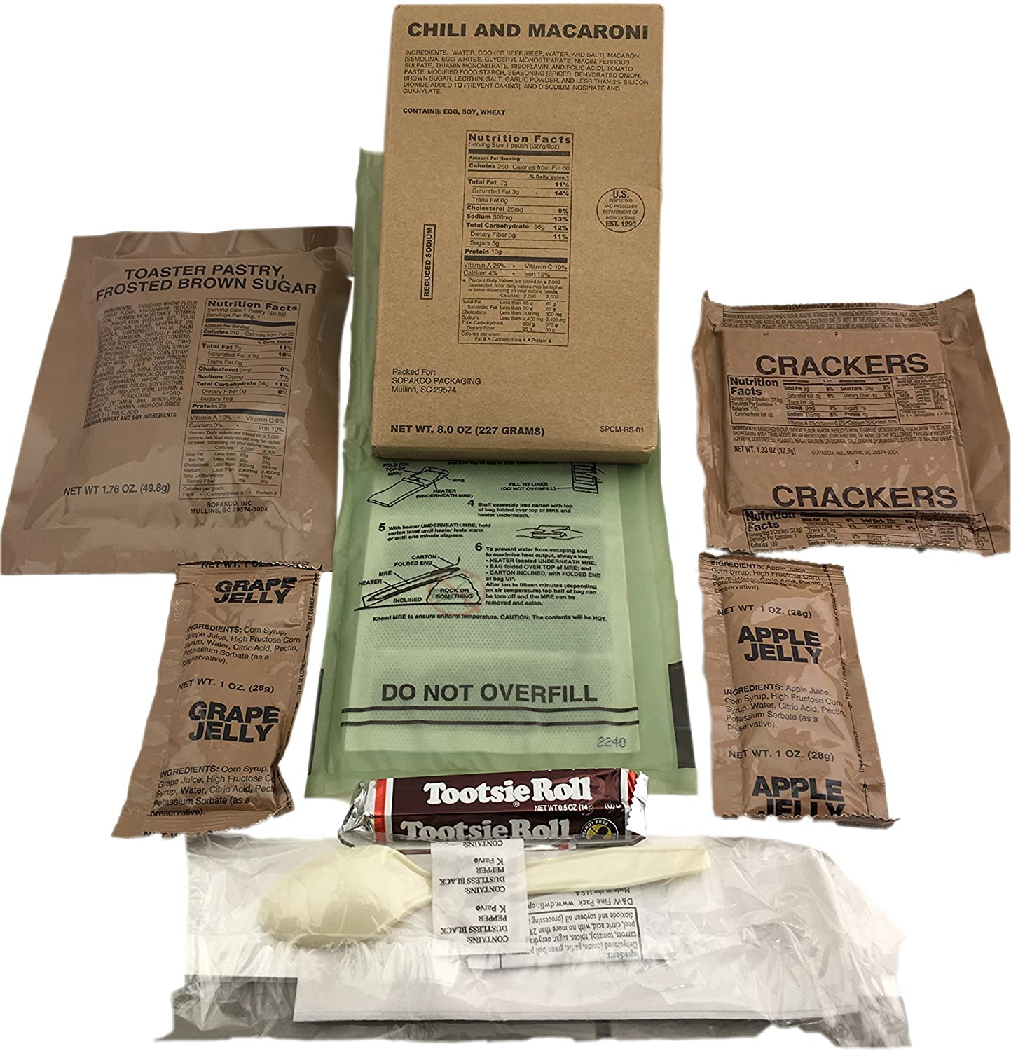 Western Frontier MRE case ready for camping and outdoor missions.