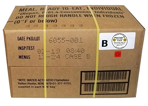 Western Frontier MRE case packaging outer view highlights durable carton