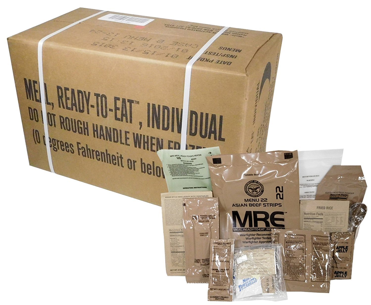 Western Frontier MRE storage guidance for dry, cool environments