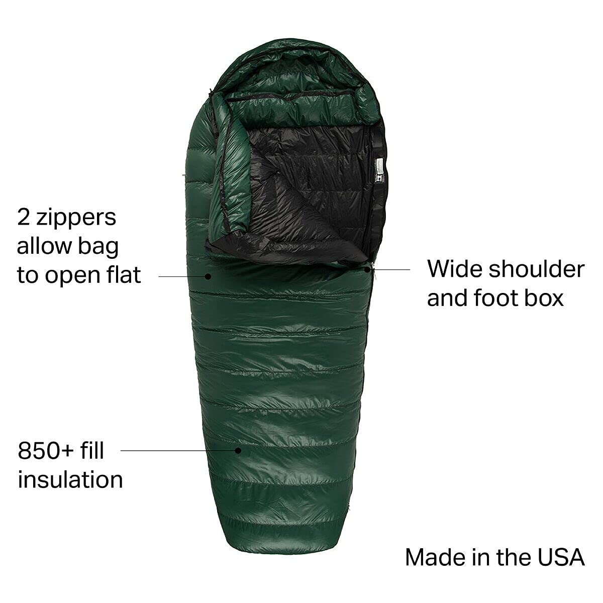 Bristlecone RZ packed in its stuff sack ready for backcountry use