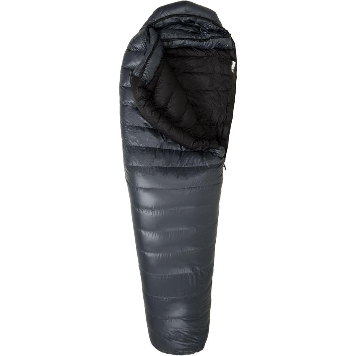 Western Mountaineering Kodiak LZ MF front view, roomy 66in shoulder girth for comfort