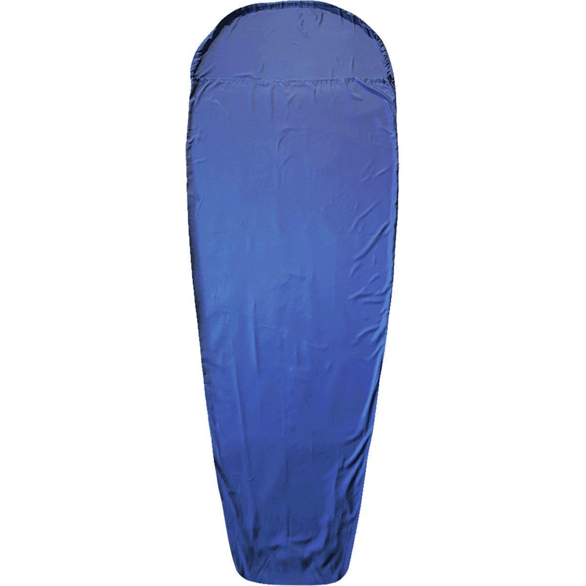 Western Mountaineering Sonora Sleep Liner, mummy long, adds warmth for camping nights.