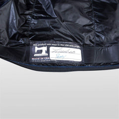 Western Mountaineering Ultralite 850+ fill-down packs down neatly for backpacking.