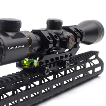 WestHunter Optics high-profile mount in colorful anodizing finish