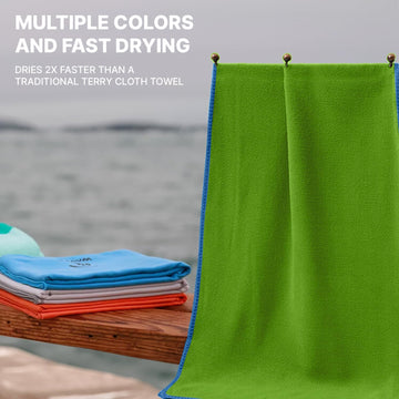 Wet Work hot yoga towel acts as a quick refresh after class.