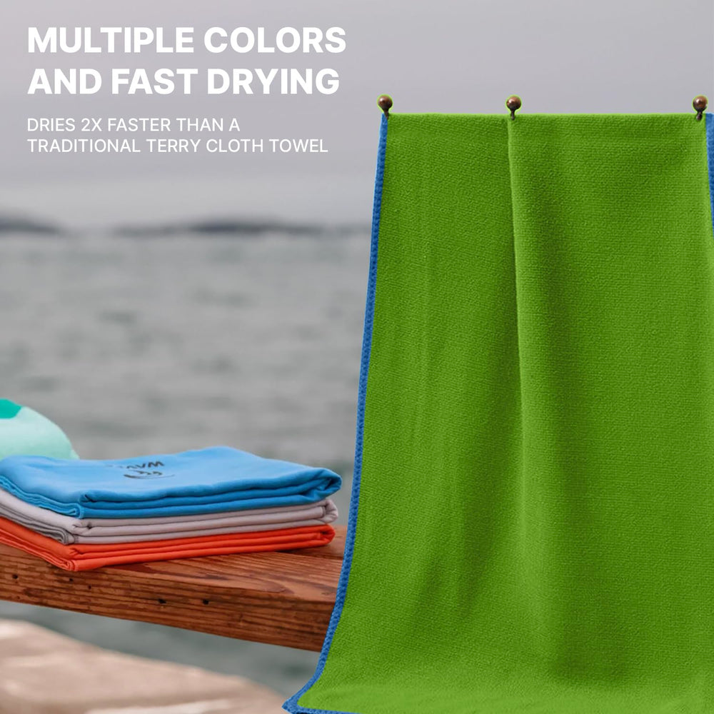 Wet Work hot yoga towel acts as a quick refresh after class.