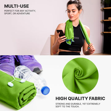 Wet Work beach towel removes sand easily for a cleaner beach moment.