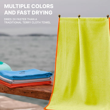 Wet Work XL travel towel bath or gym use after swimming.