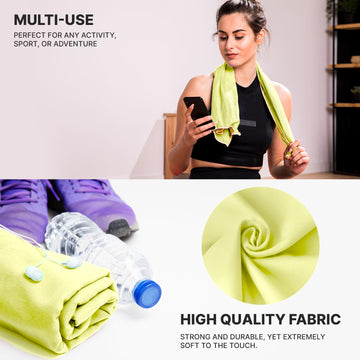 Wet Work XL travel towel ultra-soft microfiber close-up for a gentle dry.