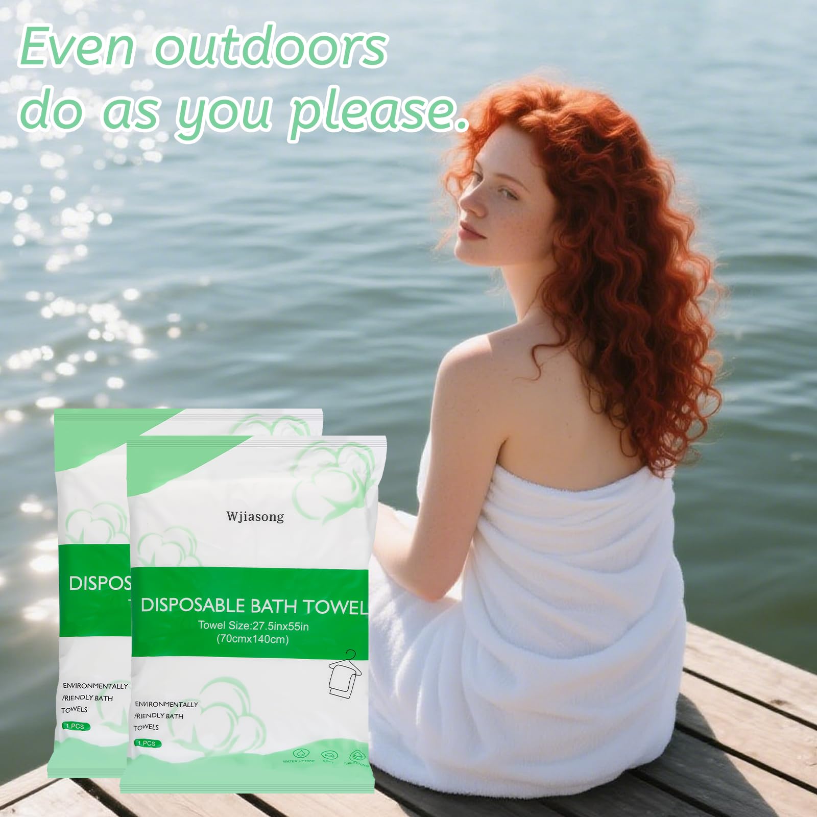 Wetferf towels suit gym, hotel, and outdoor adventures for quick cleanup.