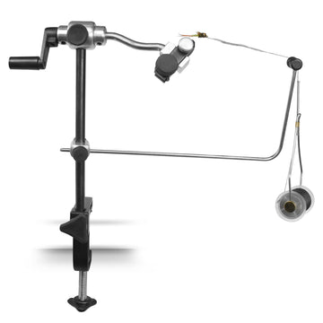 WETFLY Creative Angler Wooden Station rotary with bobbin cradle improves wrap control