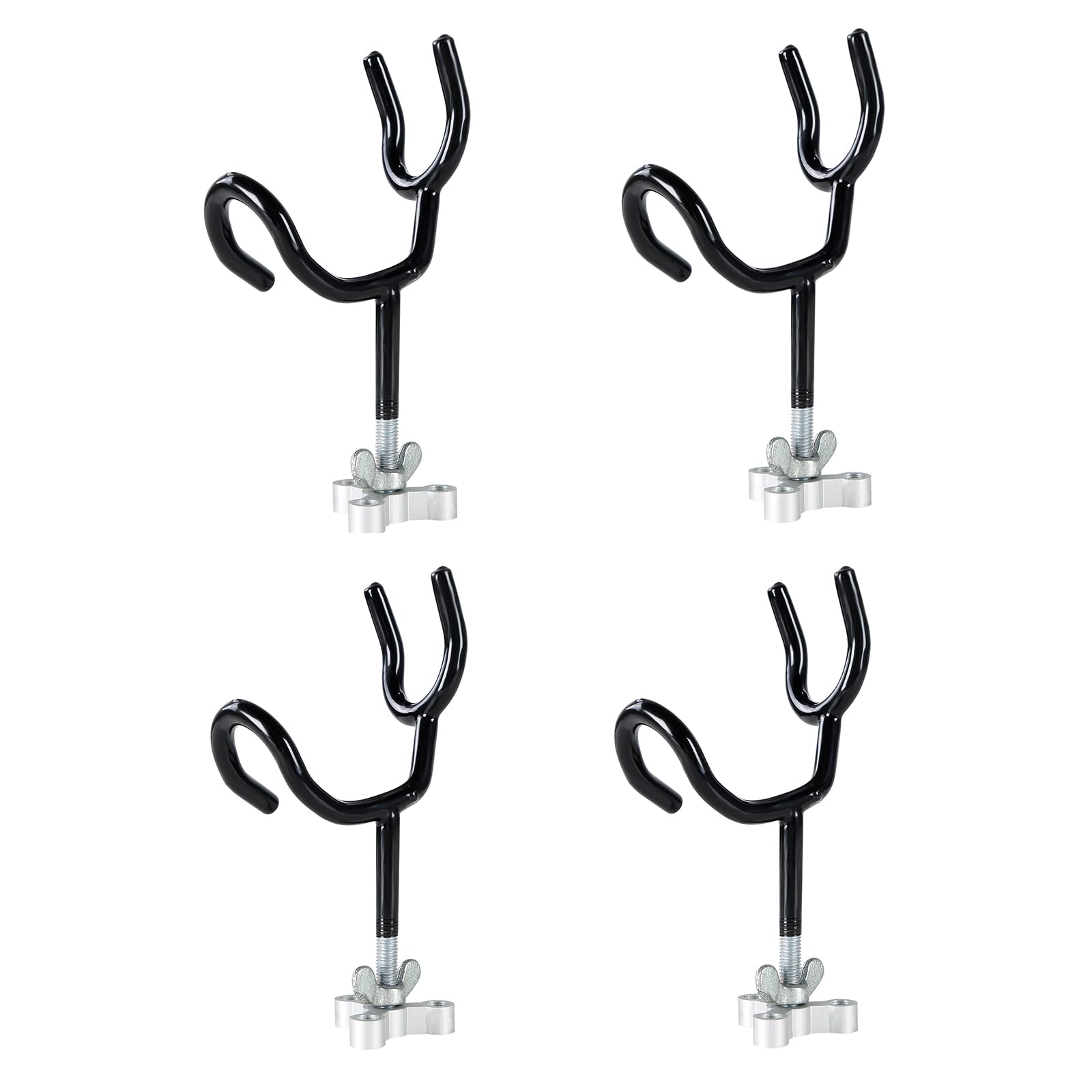 Weyleity 4-pack boat fishing rod holders at 20-degree angle