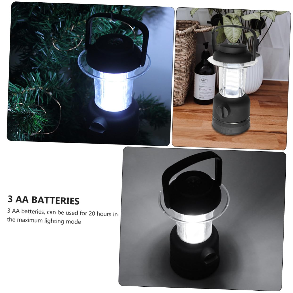WHAMVOX lantern ideal for hiking, fishing, and beach trips.