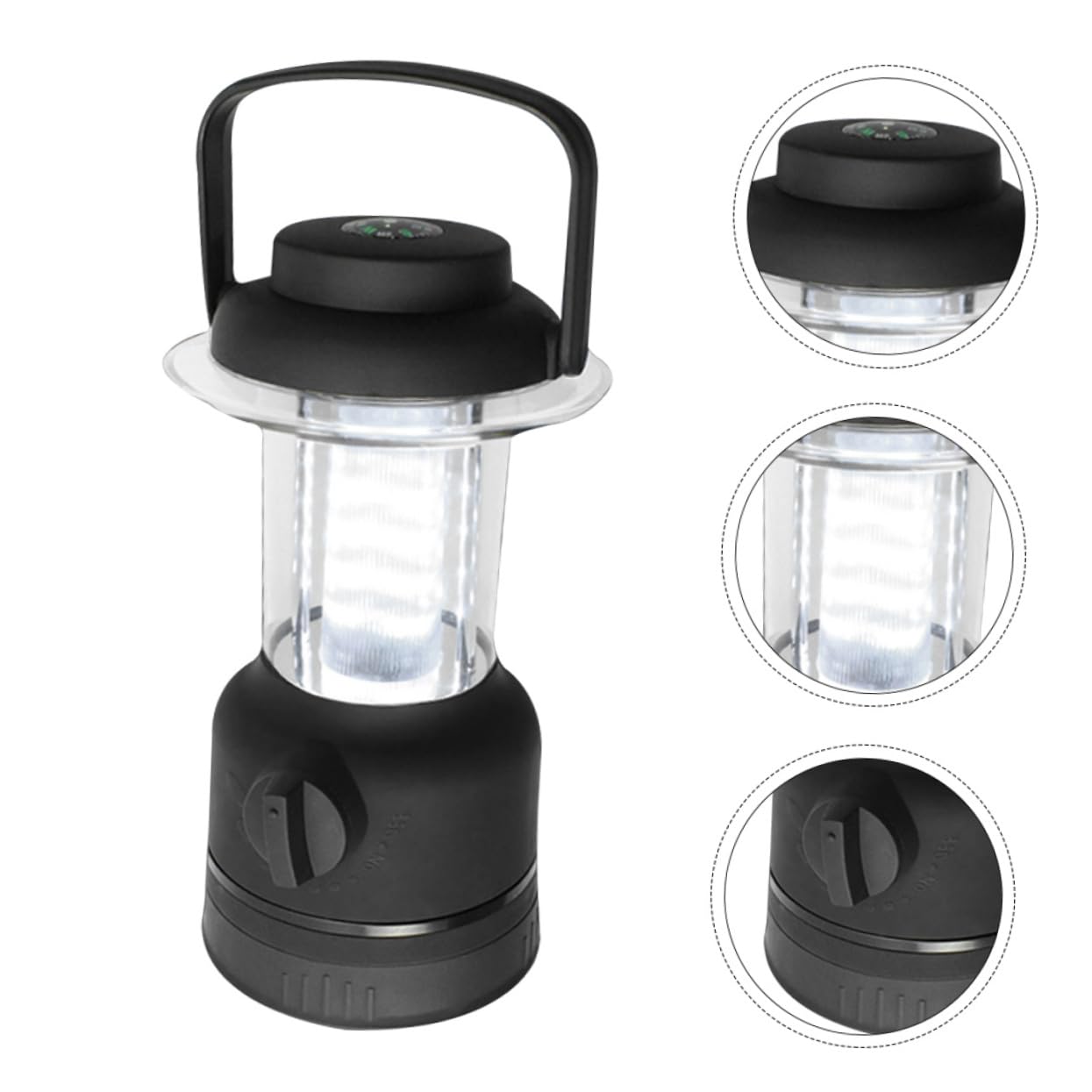 WHAMVOX emergency lantern batteries not included, plan ahead.
