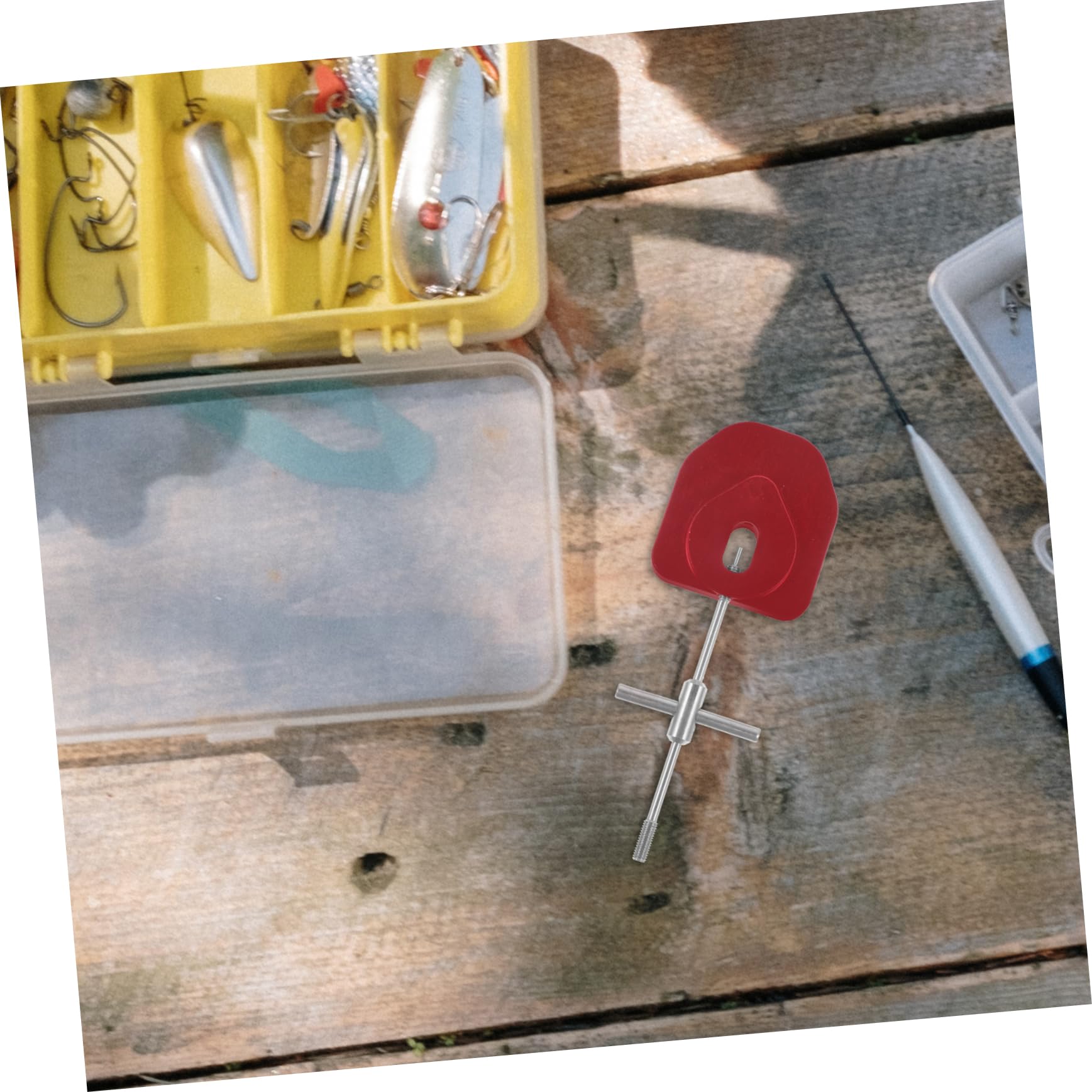 WHAMVOX lightweight aluminum spool pin remover for on-the-go repairs